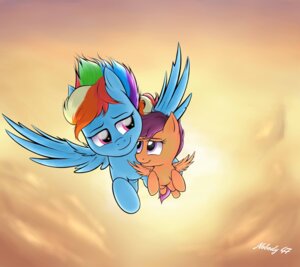 Rating: Safe Score: 0 Tags: blue_body blue_feathers blue_fur cloud duo e621 equid equine feathered_wings feathers female feral flying friendship_is_magic fur hair hasbro hi_res mammal mrardilla multicolored_hair my_little_pony mythological_creature mythological_equine mythology outside pegasus purple_eyes purple_hair rainbow_dash_(mlp) rainbow_hair scootaloo_(mlp) sky skyscape smile wings User: bunchy7s