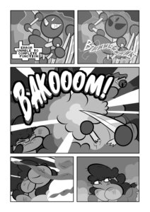 Rating: Safe Score: 0 Tags: blade comic dialogue e621 english_text equid equine explosion eyes_closed feral frown greyscale hair hasbro horse itsy_bitsy looking_back machine male mammal monochrome my_little_pony open_mouth pony robot silverblazebrony smoke teeth text tongue User: bunchy7s