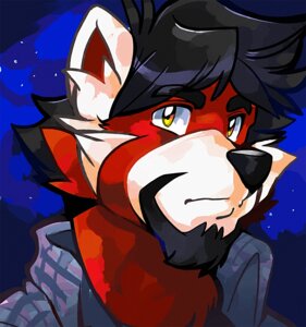 Rating: Safe Score: 0 Tags: ailurid anthro beard black_hair black_nose blue_background clothed clothing e621 facial_hair facial_markings front_view fur hair head_markings headshot_portrait hi_res inner_ear_fluff male mammal markings portrait red_body red_fur red_panda shirt short_hair simple_background solo super-tuler tear_(marking) topwear tuft white_body white_fur yellow_eyes User: bunchy7s Rating: Safe Score: 0 Tags: ailurid anthro beard black_hair black_nose blue_background clothed clothing e621 facial_hair facial_markings front_view fur hair head_markings headshot_portrait hi_res inner_ear_fluff male mammal markings portrait red_body red_fur red_panda shirt short_hair simple_background solo super-tuler tear_(marking) topwear tuft white_body white_fur yellow_eyes User: bunchy7s
