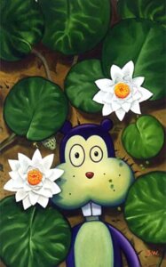 Rating: Safe Score: 0 Tags: amphibian bird's-eye_view buckteeth detailed detailed_background e621 flower frank_(frank) frog generic_cartoon_anthropomorph ground_squirrel high-angle_view jim_woodring male mammal plant pond rodent sciurid solo teeth toony underwater water water_lily User: bunchy7s