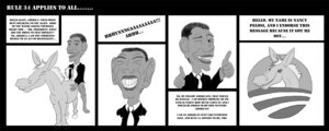 Rating: Explicit Score: 0 Tags: asinus barack_obama bestiality bottomless clothed clothing comic dialogue donkey duo e621 english_text equid equine female female_on_human feral greeting greyscale grin hair human human_on_feral interspecies male male/female male_on_feral mammal monochrome nancy_pelosi nightheron politics real_world sex simple_background smile teeth text User: bunchy7s