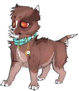 Rating: Safe Score: 0 Tags: 2011 ambiguous_gender canid canine canis clock collar domestic_dog e621 feral hoot_(artist) mammal red_eyes simple_background solo watch white_background young young_feral User: bunchy7s
