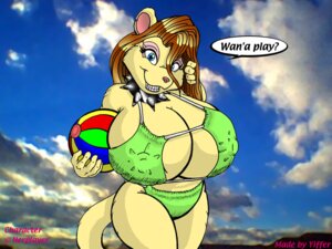 Rating: Questionable Score: 0 Tags: 4:3 5_fingers anthro badgerben ball beach_ball big_breasts bikini black_collar blue_beach_ball blue_eyes breasts brown_hair clothed clothing cloud collar copyright_symbol e621 ear_piercing felid female fingers front_view fur green_beach_ball green_bikini green_clothing green_swimwear hair holding_beach_ball holding_object huge_breasts inflatable lion long_hair looking_at_viewer mammal nipple_outline outside panthera_leo_(character) pantherine piercing pink_nose portrait rape_face red_beach_ball skimpy sky skyscape slim slim_anthro slim_female smile smirk snout solo spiked_collar spikes standing swimwear symbol tail teeth three-quarter_portrait two-piece_swimsuit wallpaper wide_hips yellow_beach_ball yellow_body yellow_fur yellow_tail User: bunchy7s