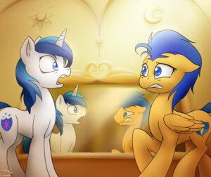 Rating: Safe Score: 0 Tags: 2014 artist_collaboration blue_eyes blue_hair brown_body brown_feathers conicer crossgender cutie_mark duo e621 equid equine feathered_wings feathers female flash_sentry_(mlp) friendship_is_magic hair hasbro horn male mammal multicolored_hair my_little_pony mythological_creature mythological_equine mythology nervous pegasus reflection shining_armor_(mlp) standing surprised unicorn wings User: bunchy7s