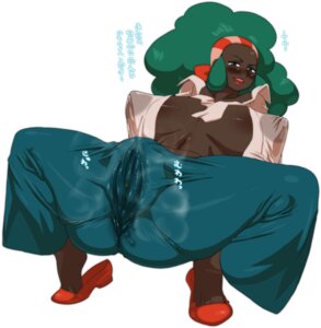 Rating: Explicit Score: 0 Tags: alternate_breast_size blush breasts color curvy dark-skinned_female dark_skin fat_mons female green_eyes green_hair gym_leader hairband heat hips huge_breasts human human_only japanese_text lenora_(pokemon) lipstick long_hair looking_at_viewer makeup nezumi nintendo open_mouth plump_labia pokemon pokemon_bw presenting puffy_pussy pussy pussy_juice rule34 scent simple_background smell solo source_request spread_legs steam thick_thighs thighs translation_request video_games wet wet_pussy wide_hips User: bunchy7s