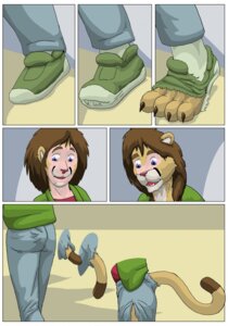 Rating: Questionable Score: 0 Tags: breasts claws comic cougar domestic_cat e621 fangs felid feline felis female growth mammal muscle_growth picklejuice solo tail teeth toe_claws transformation User: bunchy7s