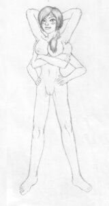 Rating: Explicit Score: 0 Tags: 6_arms alien black_hair bobbydando breasts e621 female genitals hair humanoid lea_plath leaplath looking_at_viewer monochrome multi_arm multi_limb nipples not_furry nude pose simple_background solo standing vulva User: bunchy7s