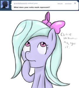 Rating: Safe Score: 0 Tags: e621 equid equine female feral flitter_(mlp) freefraq friendship_is_magic hasbro horse mammal my_little_pony pony ribbons solo tumblr User: bunchy7s