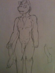 Rating: Explicit Score: 0 Tags: 3:4 anthro big_penis canid canine dubious e621 erection genitals graphite_(artwork) greyscale half-erect hi_res huge_penis male mammal monochrome nude penis solo traditional_media_(artwork) User: bunchy7s