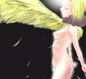 Rating: Explicit Score: 0 Tags: 1girls alice_(pokemon) beige_skin black_background blonde_hair breasts closed_eyes color female female_only hair nipples nude otsukare pokemon rule34 side_view simple_background solo User: bunchy7s