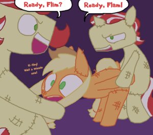 Rating: Explicit Score: 0 Tags: applejack_(mlp) earth_pony equine female feral flam flam_(mlp) flim flim_(mlp) friendship_is_magic fur horse male my_little_pony pony rule34 smooth_skin straight the_weaver unicorn User: bunchy7s