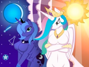 Rating: Questionable Score: 0 Tags: 4:3 anthro anthrofied big_breasts blue_body blue_eyes blue_feathers blue_hair breasts crown cutie_mark duo e621 equid equine feathered_wings feathers featureless_breasts female friendship_is_magic hair hasbro headgear hi_res horn horse jewelry long_hair looking_at_viewer mammal moon multicolored_hair my_little_pony mythological_creature mythological_equine mythology pony princess princess_celestia_(mlp) princess_luna_(mlp) red_eyes royalty sibling_(lore) sister_(lore) sisters_(lore) standing star sun white_body white_feathers whitmaverick winged_unicorn wings User: bunchy7s