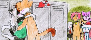 Rating: Safe Score: 0 Tags: anthro bci_commission being_watched bittersweet_candy_bowl black_body black_fur blue_eyes blush bottomwear breasts brown_eyes canid canine canis clothing daisy_(bcb) domestic_cat domestic_dog dress e621 featureless_breasts featureless_crotch felid feline felis female fur group hair heart_symbol hug inside jasmine_(bcb) jessica_(bcb) khao_manee kissing locker looking_at_another lucy_(bcb) male male/female mammal nude orange_body orange_fur paulo_(bcb) pink_hair purple_hair rachel_(bcb) raised_leg ribbons romantic romantic_couple sad school shirt shocked skirt somali_cat taeshi_(artist) tail tess_(bcb) topwear traditional_media_(artwork) white_hair User: bunchy7s