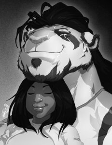 Rating: Safe Score: 0 Tags: 2013 anthro dazen_(character) duo e621 felid female greyscale hair hi_res human male mammal monochrome pantherine scar thechamba tiger User: bunchy7s Rating: Safe Score: 0 Tags: 2013 anthro dazen_(character) duo e621 felid female greyscale hair hi_res human male mammal monochrome pantherine scar thechamba tiger User: bunchy7s