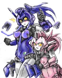Rating: Explicit Score: 0 Tags: 2girls anryuu anryuu_(gaogaigar) artist_request blush breasts female gaogaigar humanoid kouryuu kouryuu_(gaogaigar) mecha multiple_females multiple_girls nipples pussy robot_girl rule34 yuusha_ou_gaogaigar yuusha_ou_gaogaigar_final yuusha_series User: bunchy7s