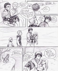 Rating: Safe Score: 0 Tags: ambiguous_gender canid canine canis comic coop_(wrng) dialogue digitigrade e621 english_text female feral graphite_(artwork) greyscale group human male mammal monochrome natsume_(wrng) natsumewolf oz_(wrng) quadruped rikku tail text traditional_media_(artwork) wolf wolf's_rain wolf's_rain_next_generation User: bunchy7s
