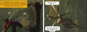Rating: Explicit Score: 0 Tags: 3d_(artwork) arthropod big_breasts breasts comic dialogue digital_media_(artwork) duo e621 english_text female flying insect insect_wings lorddarke male nipples non-mammal_breasts non-mammal_nipples plant text tree wings wood User: bunchy7s