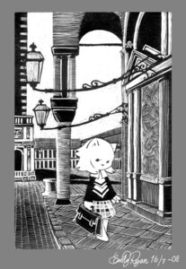 Rating: Safe Score: 0 Tags: 2008 backpack blouse bottomwear clothing detailed_background domestic_cat dress e621 emily_ryan felid feline felis female greyscale italy line_art looking_at_viewer low_res mammal monochrome paving_stone renaissance_architecture skirt solo street_lamp topwear urban venice User: bunchy7s