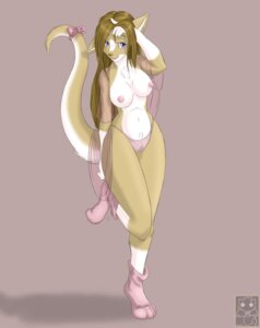 Rating: Explicit Score: 0 Tags: 2009 accessory anthro big_breasts bow_(feature) bow_accessory bow_ribbon breasts camel_toe canid canine canis cloth clothed clothing domestic_dog e621 female footwear furgonomics genitals legwear looking_at_viewer mammal nateday nipples panties ribbons socks solo tail tail_accessory tail_bow tail_ribbon topless translucent translucent_clothing underwear vulva wide_hips User: bunchy7s