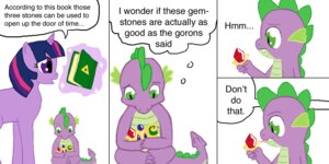 Rating: Safe Score: 0 Tags: 2:1 book comic crossover dialogue dragon duo e621 english_text equid equine female feral friendship_is_magic fur gem goron's_ruby hair hasbro hi_res horn kokiri's_emerald magic male mammal multicolored_hair my_little_pony mythological_creature mythological_equine mythological_scalie mythology nintendo ocarina_of_time pupils purple_body purple_fur purple_hair scalie simple_background slit_pupils spike_(mlp) spiritual_stone_(oot) tail text the_legend_of_zelda triforce triforce_print twilight_sparkle_(mlp) two_tone_hair unicorn unknown_artist white_background zora's_sapphire User: bunchy7s