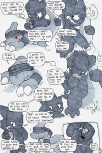 Rating: Explicit Score: 0 Tags: argon_vile armband bandanna_on_forehead banette black_armband black_kerchief candy charmeleon chocolate comic dessert dialogue duo e621 english_text erection fire flaccid flaming_tail food generation_1_pokemon generation_3_pokemon genitals humanoid humanoid_genitalia humanoid_penis kerchief lube male male/male monochrome multiple_scenes nintendo penis pokemon pokemon_(species) tail text traditional_media_(artwork) User: bunchy7s