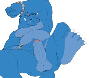 Rating: Explicit Score: 0 Tags: anthro balls belly biceps big_muscles big_penis biped blue_body butt chain chain_accessory claws crocodilian digital_media_(artwork) donkey_kong_(series) donkey_kong_barrel_blast e621 erection fangs foreskin gear_the_wolf gearfangred genitals half-closed_eyes humanoid_genitalia humanoid_penis kludge kremling looking_at_viewer lying male musclegut muscular muscular_anthro muscular_male narrowed_eyes nintendo nipples nude on_back overweight overweight_anthro overweight_male partially_retracted_foreskin pecs penis pose presenting reptile scales scalie simple_background slightly_chubby solo spread_legs spreading tail teeth thick_penis vein User: bunchy7s