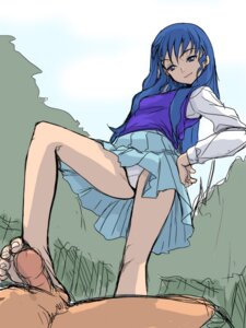 Rating: Explicit Score: 0 Tags: 1boy 1girls akaga_hirotaka bad_feet barefoot blue_eyes blue_hair breasts feet female femdom footjob hands_on_hips human long_hair looking_down male menori menori_visconti mujin_wakusei_survive panties pantyshot pantyshot_(standing) penis rule34 skirt small_breasts small_penis standing standing_footjob toes uncensored underwear uninhabited_planet_survive upskirt User: bunchy7s