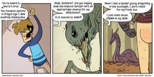 Rating: Questionable Score: 0 Tags: bioware bodily_fluids comic dialogue digital_media_(artwork) dragon dragon_age e621 electronic_arts english_text feral group human humor imminent_rape imminent_sex male mammal mike_krahulik mythological_creature mythological_scalie mythology penny_arcade saliva scalie solo_focus strider strider_(dragon_age) tail teeth text tycho_brahe varterral what User: bunchy7s