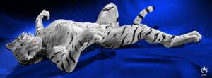 Rating: Explicit Score: 0 Tags: 3d_(artwork) animal_genitalia anthro bengal_tiger biped blue_eyes digital_media_(artwork) e621 felid genitals looking_at_viewer lying male mammal nude on_back pantherine penis penis_tip sheath solo stripes tail taj_(artist) tiger User: bunchy7s