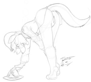 Rating: Explicit Score: 0 Tags: 2011 anthro bent_over black_and_white bottomless bottomwear canid canine canis clothed clothing e621 female fur genitals hair hat headgear headwear mammal monochrome no_underwear os sketch skirt solo tail tail_under_skirt tail_upskirt upskirt vulva wolf User: bunchy7s