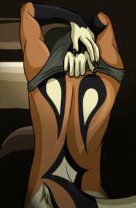 Rating: Questionable Score: 0 Tags: anthro arms_above_head back_markings black_nails brown_body canid canine clothed clothing clothing_lift colored_nails digital_media_(artwork) e621 fox grey_clothing grey_topwear half-length_portrait hands_behind_head male mammal markings nails portrait rear_view shirt shirt_lift solo stretching tail theothefox topwear undressing User: bunchy7s Rating: Questionable Score: 0 Tags: anthro arms_above_head back_markings black_nails brown_body canid canine clothed clothing clothing_lift colored_nails digital_media_(artwork) e621 fox grey_clothing grey_topwear half-length_portrait hands_behind_head male mammal markings nails portrait rear_view shirt shirt_lift solo stretching tail theothefox topwear undressing User: bunchy7s