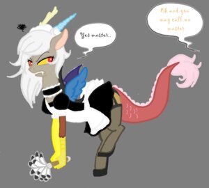 Rating: Safe Score: 0 Tags: alpha_channel angry annoyed blue_body blue_feathers chimera cleaning_tool clothing crossgender dialogue discord_(mlp) draconequus e621 english_text feather_duster feathered_wings feathers female feral friendship_is_magic hair hasbro hi_res jaquelindreamz looking_back maid_uniform membrane_(anatomy) membranous_wings mismatched_wings my_little_pony solo tail tail_tuft text tuft uniform white_hair wings User: bunchy7s Rating: Safe Score: 0 Tags: alpha_channel angry annoyed blue_body blue_feathers chimera cleaning_tool clothing crossgender dialogue discord_(mlp) draconequus e621 english_text feather_duster feathered_wings feathers female feral friendship_is_magic hair hasbro hi_res jaquelindreamz looking_back maid_uniform membrane_(anatomy) membranous_wings mismatched_wings my_little_pony solo tail tail_tuft text tuft uniform white_hair wings User: bunchy7s