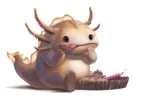 Rating: Safe Score: 0 Tags: 2012 ambiguous_gender amphibian aquatic axolotl cake candle dessert e621 external_gills food gills licking licking_lips licking_own_lips mole_salamander overweight overweight_ambiguous salamander self_lick silverfox5213 simple_background solo tail tongue tongue_out white_background User: bunchy7s