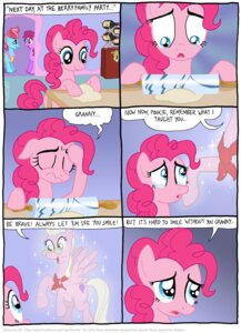 Rating: Safe Score: 0 Tags: 2011 berry_punch_(mlp) blue_eyes bodily_fluids comic crying cutie_mark e621 ear_piercing earth_pony english_text equid equine feathered_wings feathers female feral friendship_is_magic granny_pie_(mlp) green_eyes grey_hair hair hasbro horse kinkyturtle mammal mrs._cake_(mlp) my_little_pony mythological_creature mythological_equine mythology pegasus piercing pink_eyes pink_hair pinkie_pie_(mlp) pony quadruped tail tears text wings User: bunchy7s