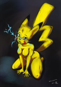 Rating: Safe Score: 0 Tags: 2012 anthro anthrofied big_breasts black_background black_nose blue_eyes breasts e621 electricity featureless_breasts female fur generation_1_pokemon kneeling looking_at_viewer mammal nintendo nude pikachu pokemon pokemon_(species) pokemorph rodent s-nina simple_background solo tail yellow_body yellow_fur User: bunchy7s