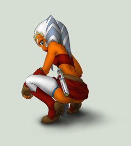 Rating: Explicit Score: 0 Tags: 1girls ahsoka_tano alien ass bare_shoulders blue_eyes boots clone_wars energy_sword facial_mark female fingerless_gloves forehead_mark gloves jedi jedi_padawan lightsaber_hilt lipstick makeup midriff miniskirt no_panties orange_skin raylude rule34 simple_background skirt solo squatting star_wars sword the_clone_wars:_season_one thighhighs togruta tubetop weapon white_legwear User: bunchy7s