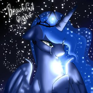 Rating: Safe Score: 0 Tags: 1:1 blue_body blue_feathers bodily_fluids crown e621 equid equine feathered_wings feathers female feral friendship_is_magic hasbro headgear horn mammal my_little_pony mythological_creature mythological_equine mythology nannersammich night princess_luna_(mlp) smile solo tears winged_unicorn wings User: bunchy7s
