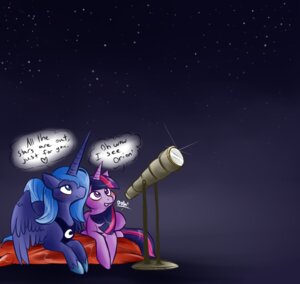 Rating: Safe Score: 0 Tags: blue_body blue_feathers cosmic_background daww duo e621 equid equine feathered_wings feathers female feral friendship_is_magic fur hair hasbro horn mammal multicolored_hair my_little_pony mythological_creature mythological_equine mythology night princess_luna_(mlp) purple_body purple_fur purple_hair quadruped romantic romantic_ambiance romantic_couple simple_background sky star stargazing starry_sky tail telescope toony twilight_sparkle_(mlp) two_tone_hair unicorn unknown_artist winged_unicorn wings User: bunchy7s