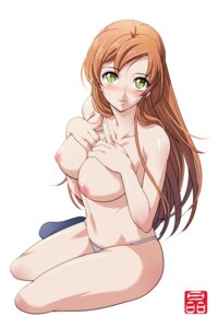 Rating: Questionable Score: 0 Tags: blush breast_suppress breasts code_geass female footwear long_hair nipples panties pointy_chin rule34 shirley_fenette socks sonobe_kazuaki topless underwear yellow_eyes User: bunchy7s