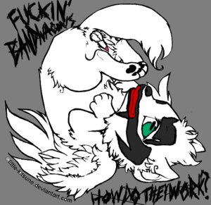 Rating: Explicit Score: 0 Tags: feral gothzilla insane_clown_posse juggalo little-kitsune male meme rule34 shaggy_2_dope User: bunchy7s