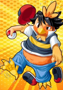 Rating: Safe Score: 0 Tags: 2008 ash_ketchum black_hair bodily_fluids brown_eyes clothing e621 edmol feathers footwear generation_3_pokemon hair holding_object holding_pokeball human male mammal nintendo orange_body orange_feathers pokeball pokemon pokemon_(species) pokemon_trainer shoes sneakers solo standard_pokeball sweat torchic transformation what_has_science_done yellow_body yellow_feathers User: bunchy7s