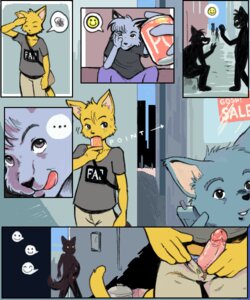 Rating: Explicit Score: 0 Tags: 4_fingers 5:6 adolescent anthro battle_angel black_nose blue_body blue_briefs blue_clothing blue_fur blue_underwear borderless_panel bottomwear briefs canid canine canis clothed clothing comic detailed_background dialogue digital_media_(artwork) duo_focus e621 emanata erection fingers fox front_view frustration_cloud fur genitals glans grey_eyes group humanoid_genitalia humanoid_penis iconography logo logo_print male male/male mammal open_bottomwear open_clothing open_pants outside pants penis penis_poking_out penis_through_fly pictographics pink_glans pink_penis pink_tongue print_clothing print_shirt print_t-shirt print_topwear shirt shota six_frame_image smile snout t-shirt tail tan_bottomwear tan_clothing tan_pants tongue tongue_out topwear underwear wishbone_mouth wolf yellow_body yellow_fur young young_anthro young_male User: bunchy7s
