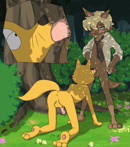 Rating: Explicit Score: 0 Tags: 2013 accessory anthro anus backsack balls bottomless brown_body brown_fur butt canid canine canis clothed clothing duo e621 erection fellatio fox fur gaon genitals ghouliegrim kaiketsu_zorori male male/male male_penetrated male_penetrating male_penetrating_male mammal necktie nude oral oral_penetration outside penetration penile penis plant sex tree wolf yellow_body yellow_fur zorori User: bunchy7s