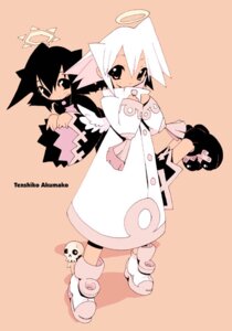 Rating: Explicit Score: 0 Tags: angel angel_wings black_eyes black_hair blade_(galaxist) boots character_request copyright_request expressionless female female_only halo hands_on_own_chest looking_at_viewer multiple_females multiple_girls overcoat rule34 skull white_hair wide_sleeves wings User: bunchy7s