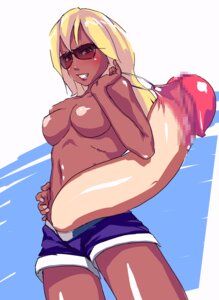 Rating: Explicit Score: 0 Tags: artist_request blonde_hair breasts censored dark_skin futanari gigantic_penis hair huge_cock intersex nipples penis penis_piercing pointless_censoring red_eyes rule34 shorts smile source_request sunglasses tan tanlines tinted_eyewear topless User: bunchy7s