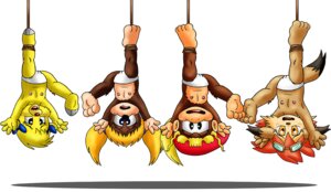 Rating: Questionable Score: 0 Tags: anthro banjo-kazooie bdsm bear bondage bound canid canine class_of_heroes clothed clothing crossover disney dixie_kong donkey_kong_(series) dwarf_(coh) e621 female group haplorhine hypnofire86 mammal molly_cunningham monkey nintendo panties primate rareware tail talespin tooty topless underwear young young_anthro User: bunchy7s