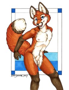 Rating: Explicit Score: 0 Tags: 2007 5_fingers animal_genitalia anthro balls belly biped black_body black_fur blue_eyes canid canine cheek_tuft e621 facial_tuft fingers fluffy fluffy_tail fox fully_sheathed fur genitals gloves_(marking) leg_markings looking_at_viewer male mammal markings nipples nude open_mouth orange_body orange_fur sheath socks_(marking) solo tail teeth tongue tuft white_belly xianjaguar User: bunchy7s