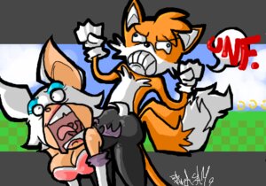 Rating: Explicit Score: 0 Tags: all_fours anthro bakasam bat black_eyes breasts canid canine cleavage clothed clothes clothing doggy_style doggystyle duo e621 female fox from_behind_position frown fur furry_tail interspecies low_res male male/female mammal miles_prower multi_tail nude open_mouth pelvic_thrust rouge_the_bat rule34 screaming sega sex sonic_(series) sonic_the_hedgehog_(series) speech_bubble straight straight_hair suggestive tail tails tails_the_fox text unf what wings User: bunchy7s