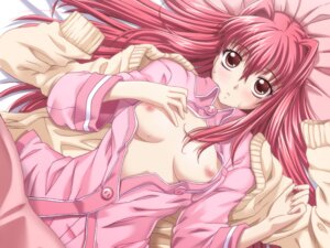 Rating: Explicit Score: 0 Tags: blush breasts female long_hair open_clothes open_shirt rule34 shirt sweat User: bunchy7s