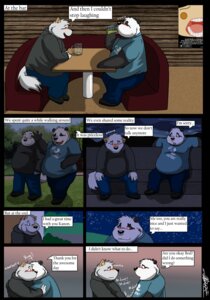 Rating: Safe Score: 0 Tags: anthro bear blush bod bodily_fluids canid canine canis comic detailed_background dialogue domestic_dog dr._tran e621 english_text giant_panda heartbeat heterochromia hi_res hug jakegr kanon male male/male mammal multiple_scenes outside overweight romantic romantic_ambiance slice_of_life tail tears text User: bunchy7s